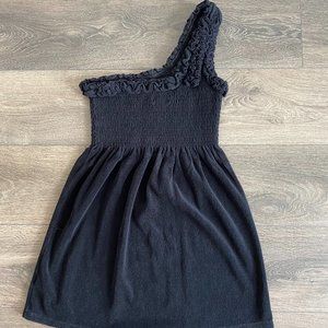 JUICY COUTURE Black Towel Dress